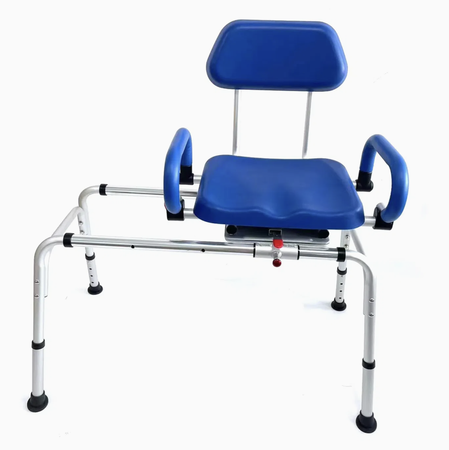 Sliding Shower Chair with Swivel Seat